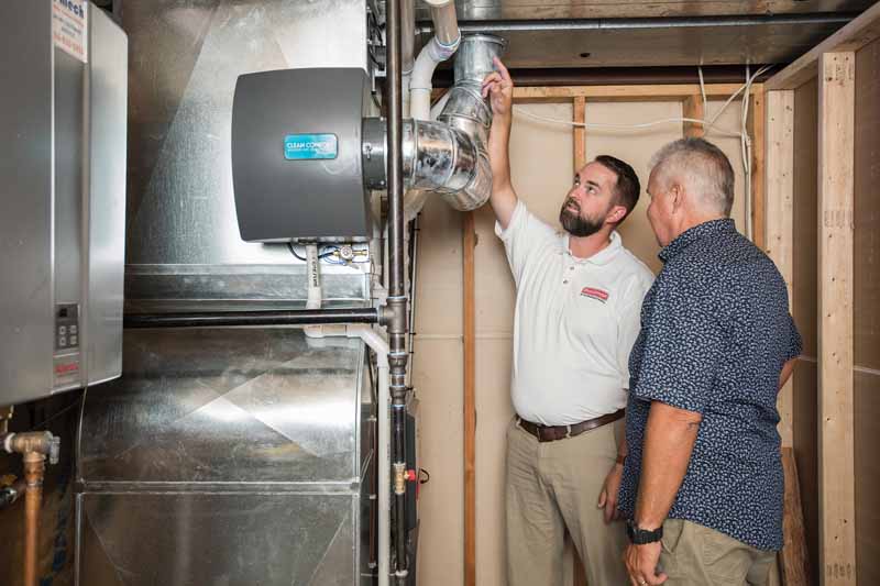 New Furnace Installation in Friendswood, TX